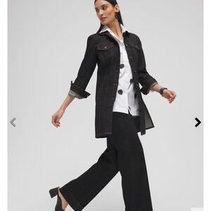 Chico’s Midi Denim Jacket
